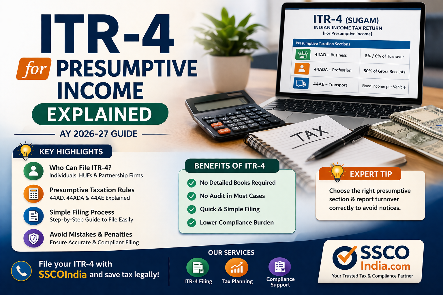 ITR 4 For Presumptive Income Explained